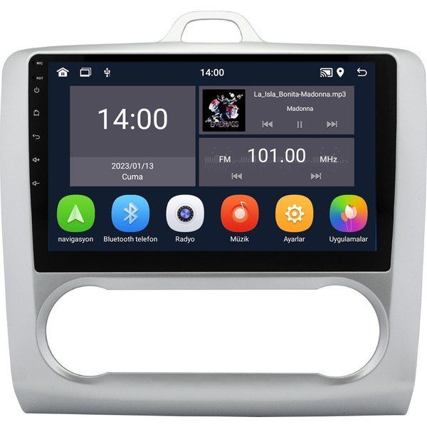 Carvocal Ford Focus 2006-2011 Android Multimedya Sistemi