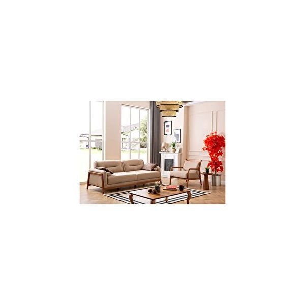 Eymense Paris Krem 3+1 Koltuk Takımı