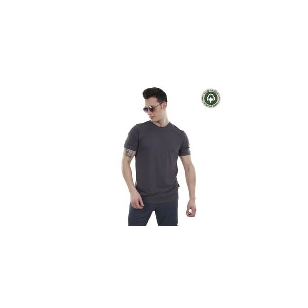 Alpinist Lucid Gri Erkek T-Shirt