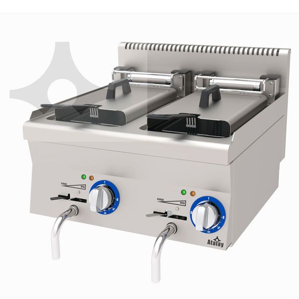 Atalay AEF-660 Elektrikli 380-415 V 600x600x300 mm Fritöz