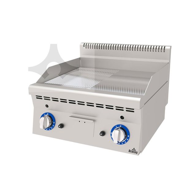 Atalay AGI-660/ ND CR Gazlı Nervürlü+Düz 600x600x300 mm Izgara