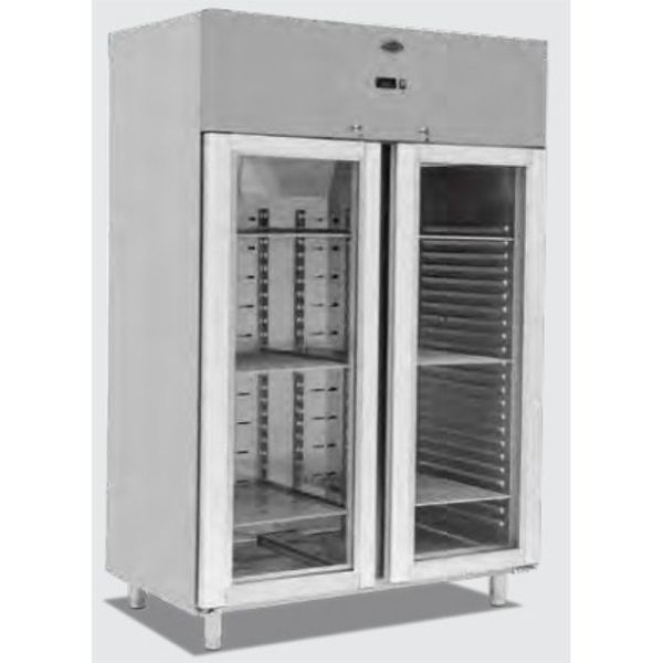 Empero EMP.140.80.03-CLS Klasik Model Camlı Depo Tip 1400x800x2050 Buzdolabı