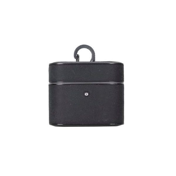 Plm Casquet G1 Siyah Apple Airpods 3.Nesil Uyumlu Deri Kılıf