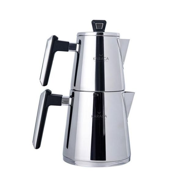 Karaca Space Maxi PowerSteel Pro 316+ Çelik Çaydanlık Takımı