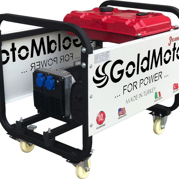 GoldMoto GM5.5BJBS 5.9 KVA Benzinli Monofaze Jeneratör