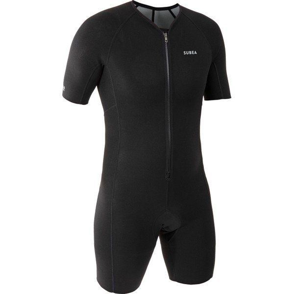 Decathlon Subea 1 mm Neopren Siyah Gri İç Shorty
