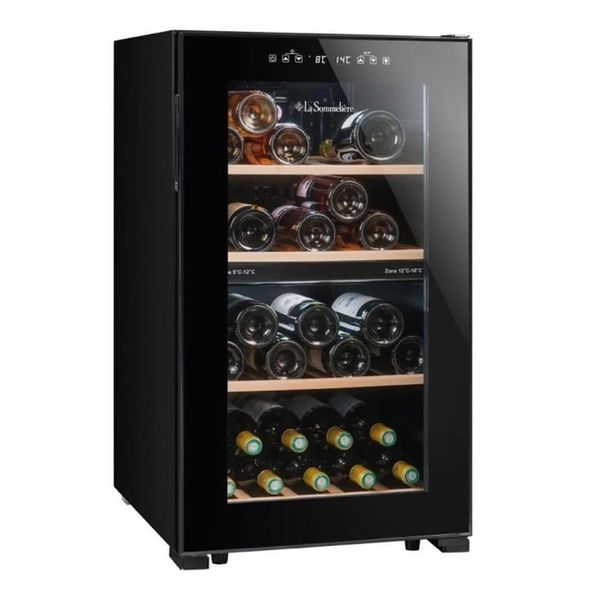 La Sommeliere LS512ZBLACK 50 Şişe Kapasiteli Şarap Dolabı