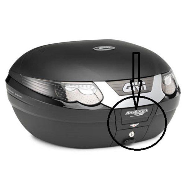 Givi Z398NTMR E55 Gri Anahtarlı Çanta Kilit Mekanizması