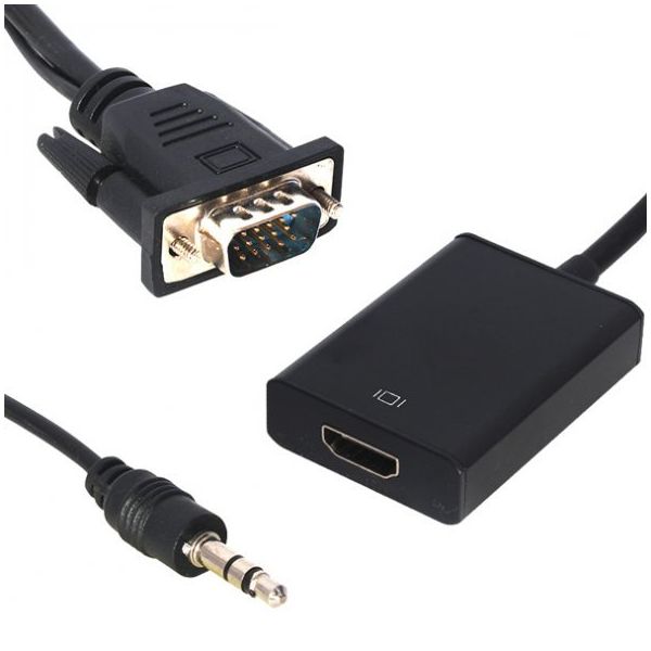 Powermaster PM-18637 VGA/HDMI Dönüştürücü Kablo