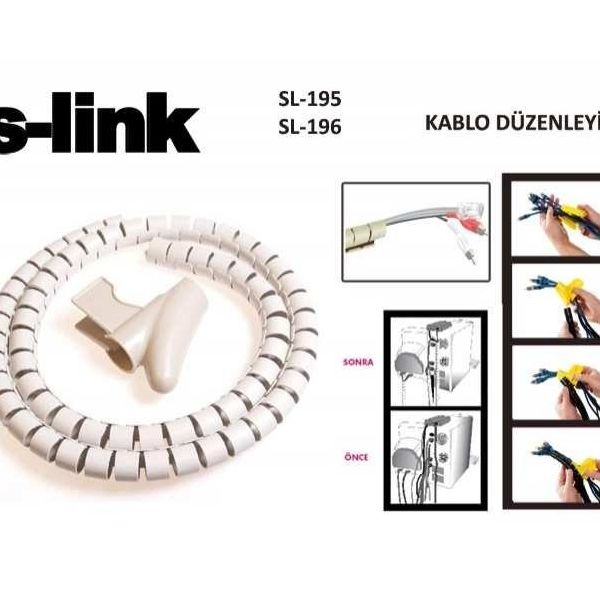 S-Link SL-195 22 mm 20 m Kablo Düzenleyici