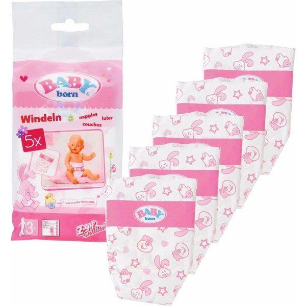 Baby Born 826508 5 Adet Oyuncak Bebek Bezi