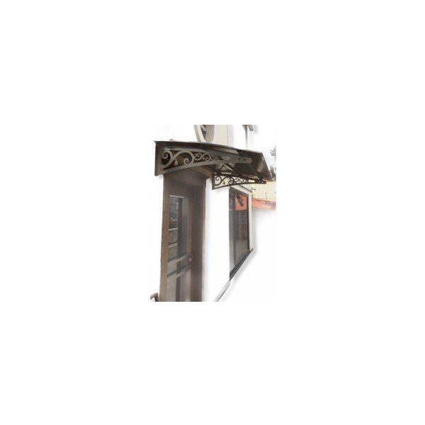 Şentürk Yapı Metal Taşıyıcılı 180x100 cm MD2 Kapı Üstü Pratik Sundurma
