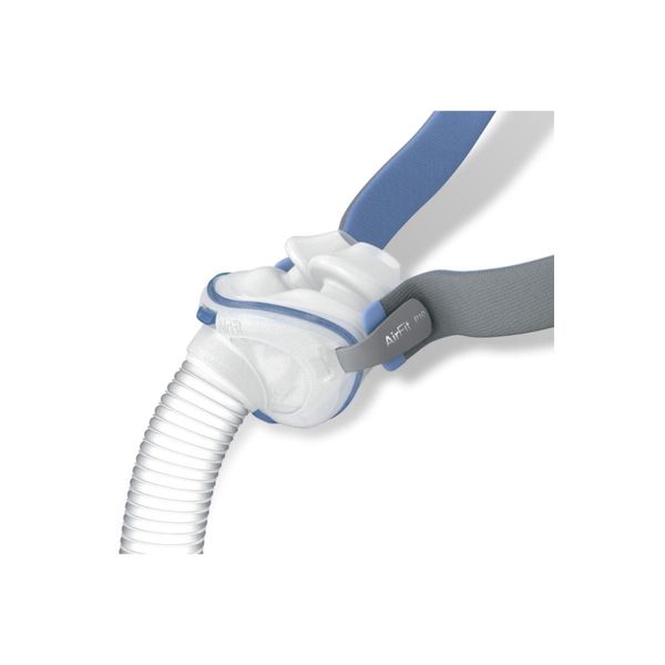 Resmed Airfit P10 Silikon Burun Yastıklı CPAP Maskesi