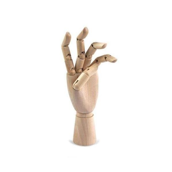 Güven Sanat Gvn Art 25 cm Ahşap Model El Mankeni