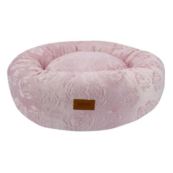 Lepus Luxe Donut Krem Kedi ve Köpek Yatağı