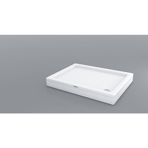 Shower Dikdörtgen Panelli 80x150 cm Duş Teknesi