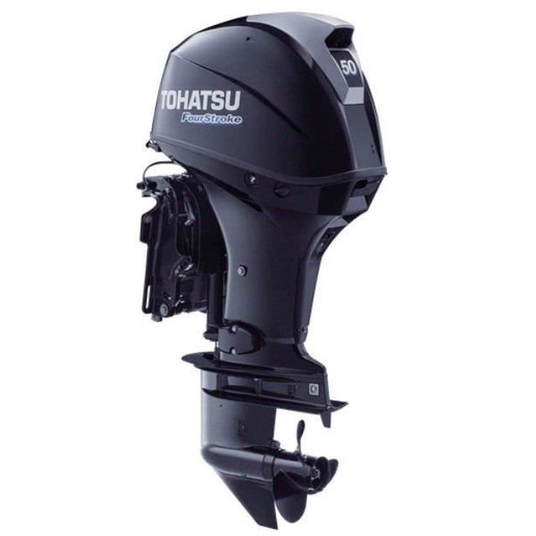 Tohatsu MFS50AETL 50 Hp Siyah Marşlı Trimli Direksiyonlu Deniz Motoru