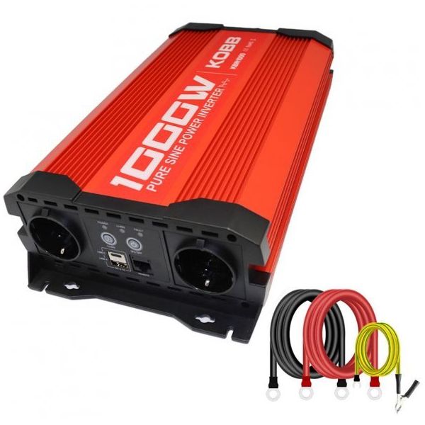 Kobb KBN1000 12 V 220 V 1000 Watt Tam Sinüs Dönüştürücü İnvertör