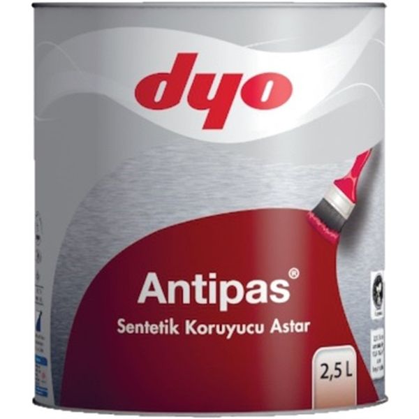 Dyo Antipas 2.5 lt Kırmızı Sentetik Koruyucu Astar