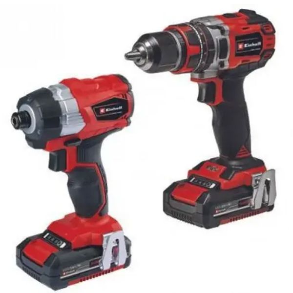 Einhell TP-18V Twin Pack BL 2x2 Ah Akülü Darbeli Vidalama Seti