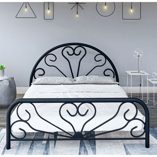 Vivense Gm 300 Baby Metal Siyah 150X200 Karyola