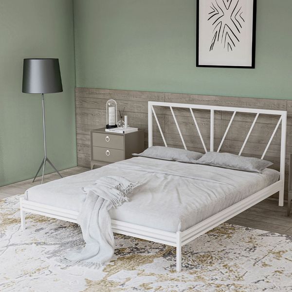 Vivense Gözde Dublex Metal Beyaz 160X200 Karyola