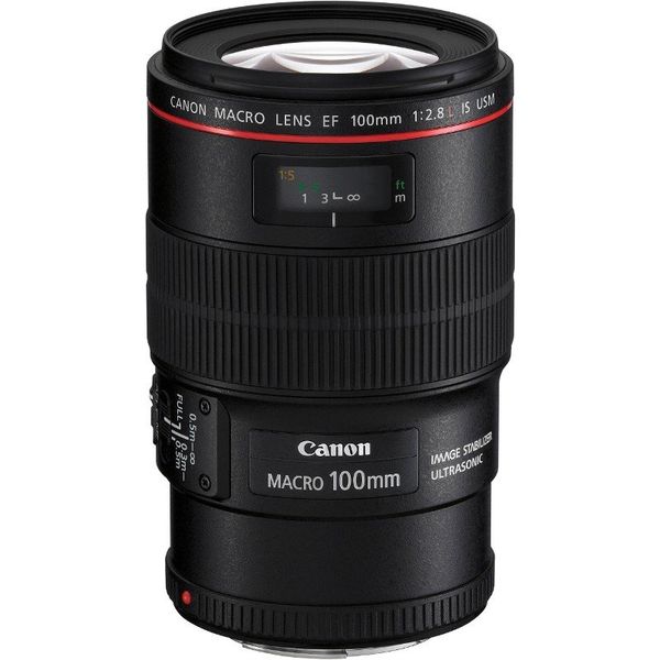 Canon 100mm f-2.8L EF IS Lens
