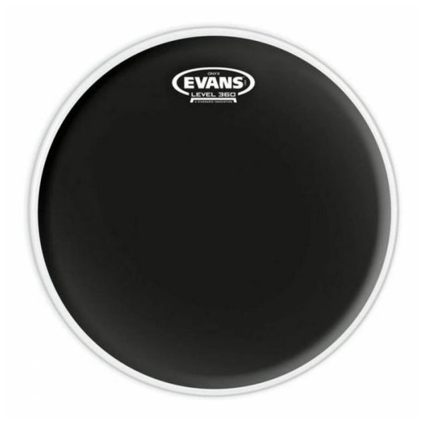 Evans B10ONX2 10 Tom Kumlu Siyah Çift Kat 15 Mil Davul Derisi