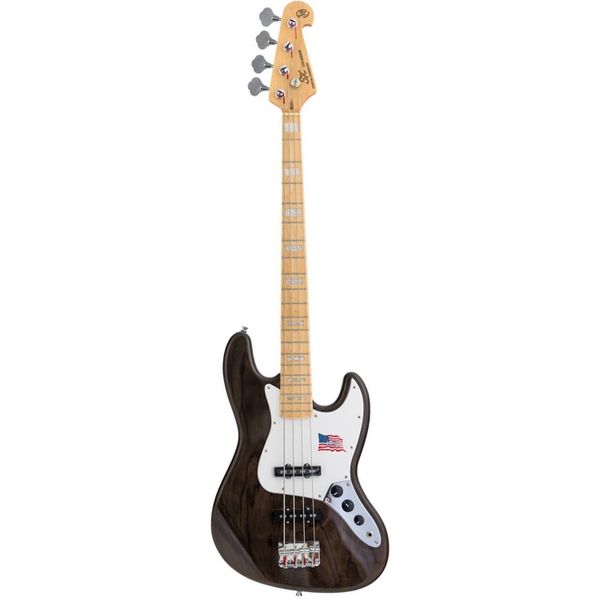 SX SJB75/TBK Trans Black Bass Gitar
