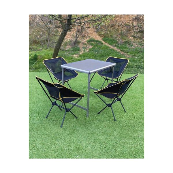 Nurgaz NG-N026 Büyük Mdf + 4 Pratik Sandalye Set