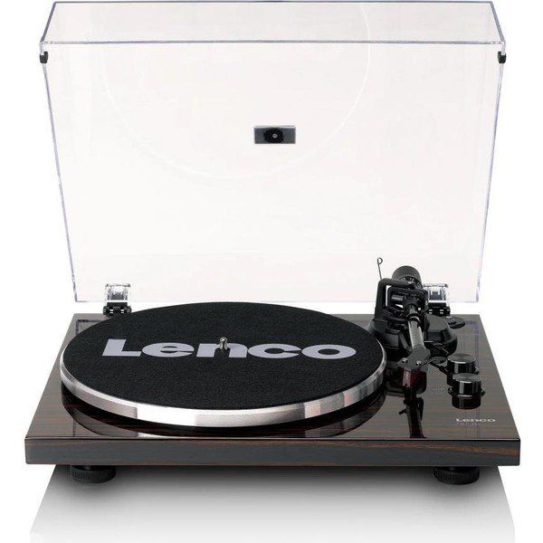 Lenco LBT-345WA Ahşap Ceviz Bluetooth ve Ortofon 2M Kırmızı Kartuşlu Pikap Plak Çalar