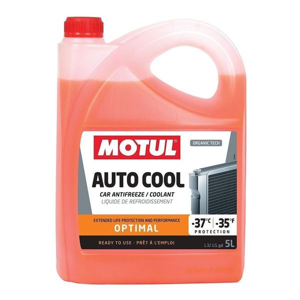 Motul Auto Cool Optimal G12 -37 Derece 5 lt Turuncu Antifiriz