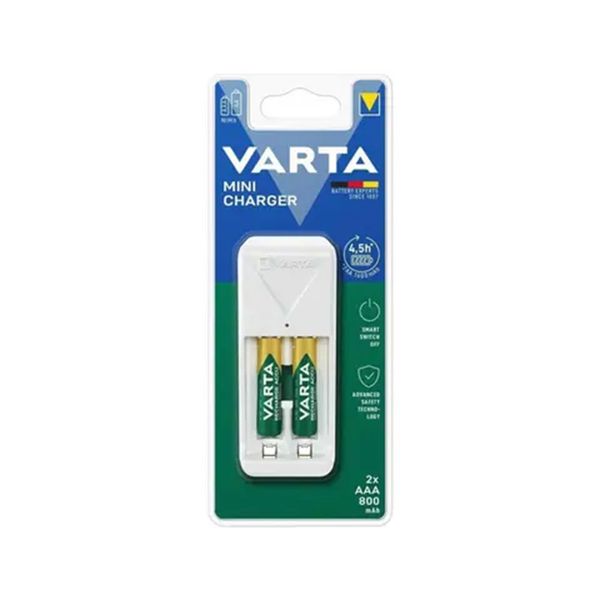 Varta 57656 AAA 2x800 Mah Mini Charger