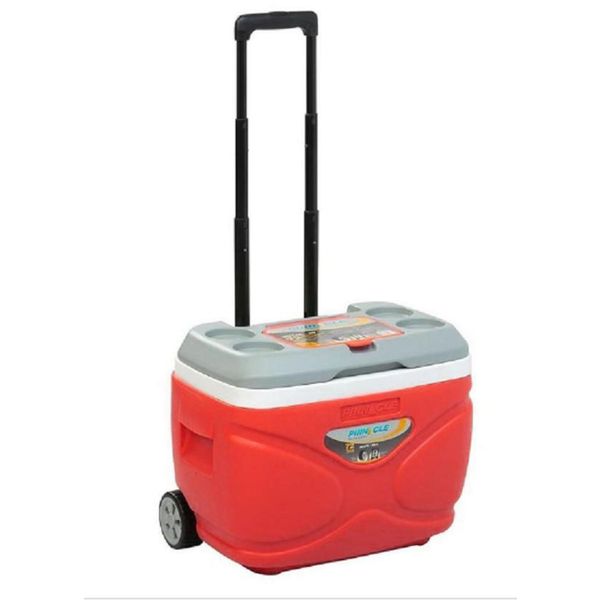 Pinnacle 30 L Kırmızı Prudence Tekerlekli Buzluk
