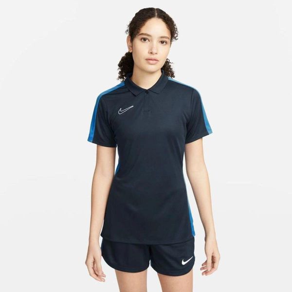 Nike DR1348-451 Dri-Fit Academy Lacivert Kadın Polo T-Shirt