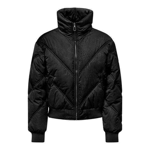 Only 15293753 Onlmia Short Aop Puffer Cc Otw Siyah Kadın Mont