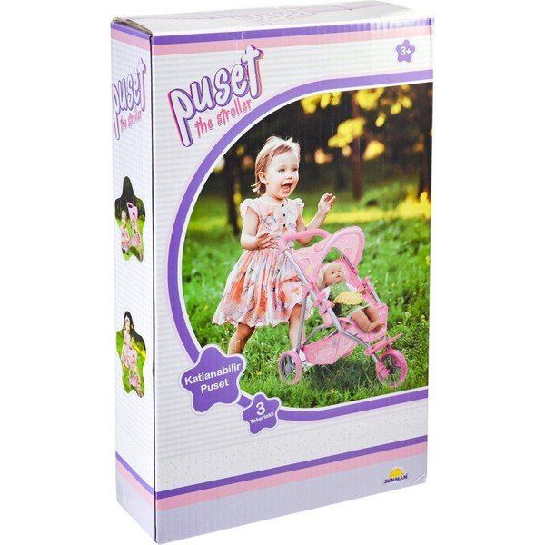 Sunman 9326 Çileki Tenteli 3 Teker Puset