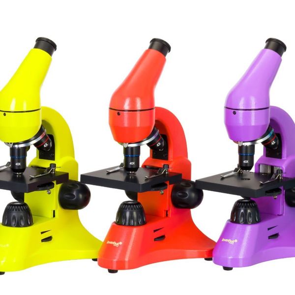 Levenhuk Raınbow 50L Plus Lime Limon Mikroskop