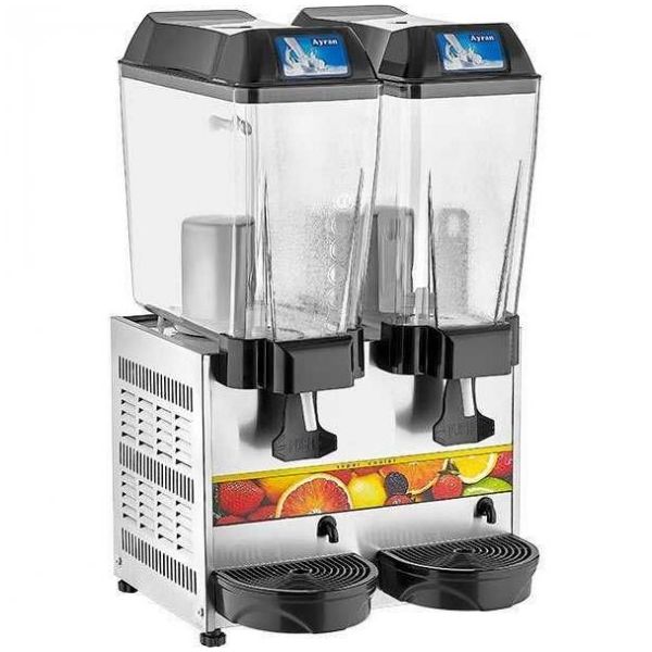 Remta RMT-ST14 Çiftli 20+20 lt Karıştırıcılı Soğutuculu Ayran Makinesi