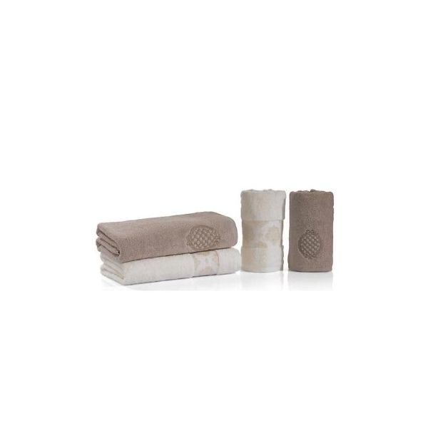 Schafer Premium Bej 4 Parça Hamam Seti