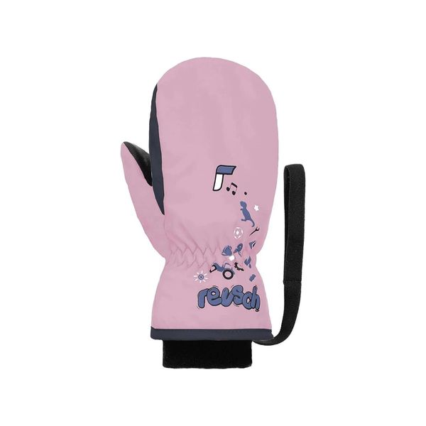 Reusch Mitten Çocuk Pembe Kayak Eldiveni