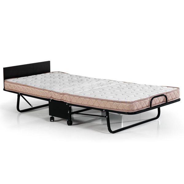 Argimo Miranda Tek Kişilik 90x190 cm Katlanır Siyah Somya Ek Yatak