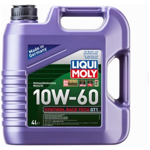 Liqui Moly Synthoil Race Tech GT1 10W 60 4 lt Motor Yağı