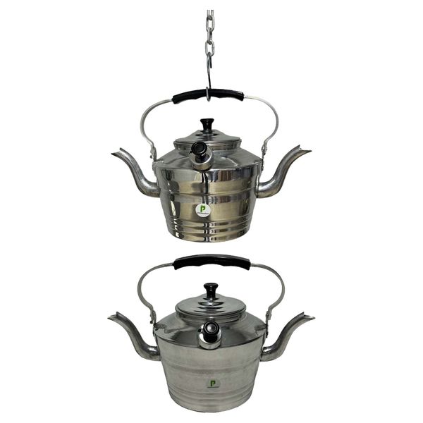 Pratikoutdoor Çift Emzikli Kamp Çaydanlığı