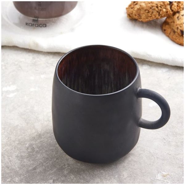 Karaca 400 ml Black Galactic Mug