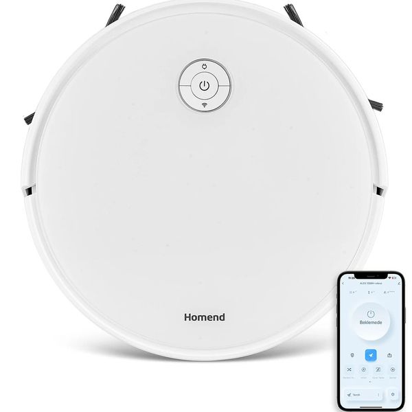 Homend Alex 288H Beyaz Robot Süpürge