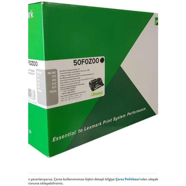 Lexmark 50F0Z00 500Z 60.000 Sayfa Drum