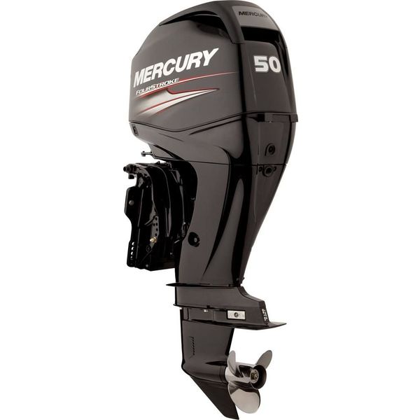 Mercury F50ELPT 50 Hp Uzun Şaft Marşlı Trimli Direksiyonlu Deniz Motoru