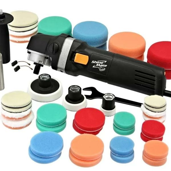 Shine Mate EP803K Rotary 600 W Polisaj Makinesi Seti
