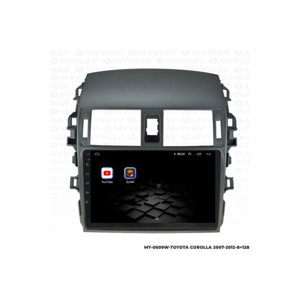 Myway Toyota Corolla 8 GB Ram 128 GB HDD Android Multimedya Carplay Navigasyon Ekran